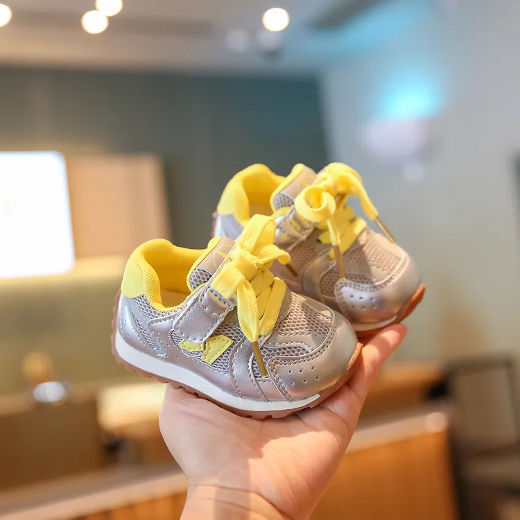 春秋双网软底新款儿童透气婴儿双网面男女童防滑休闲德训鞋鞋子