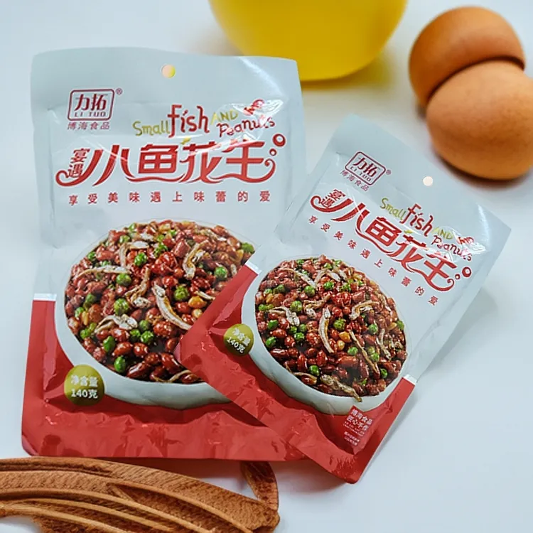 LITUO/力拓小鱼花生下酒菜吉林特色产品花生