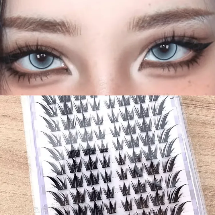 犬系+狐系的结合!暗夜精灵落尾漫画睫假睫毛狐朋狗友浓密卷钓系