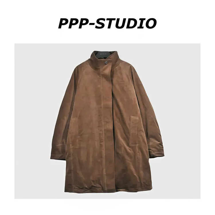 『PP-STUDIO』冬季新款时尚休闲简约宽松90白鸭绒羽绒服*20253438