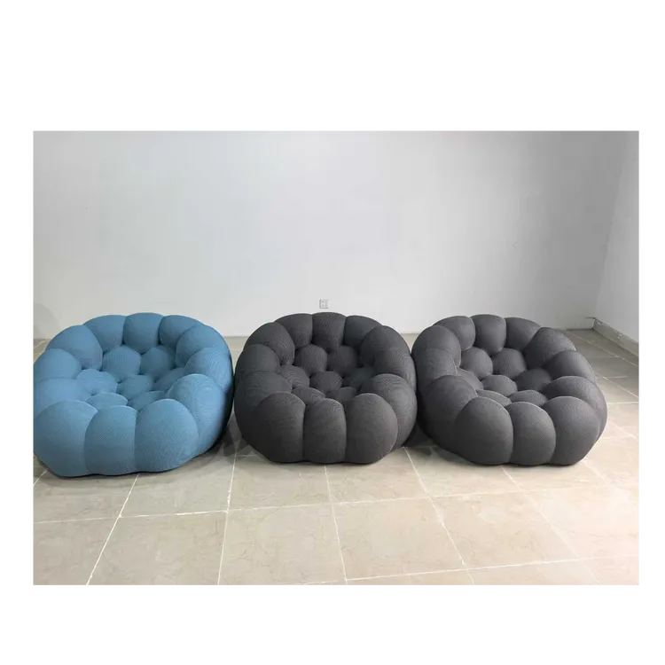 罗奇堡网红懒人泡泡沙发椅单人休闲椅客厅布艺网红高颜值家具椅子