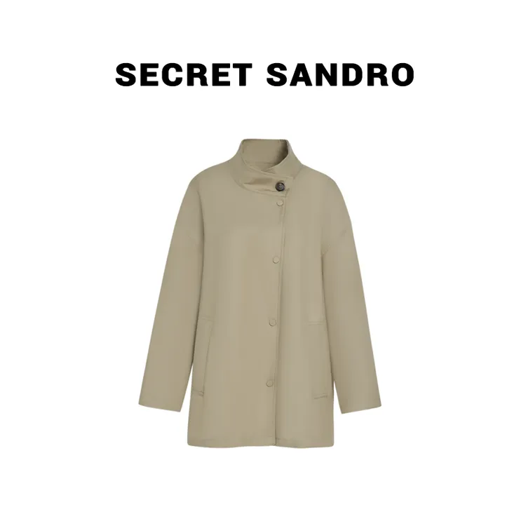 【北海道】Secret Sandro  鸥小柒 风衣 F25293013N
