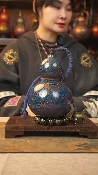 【闪购商品】373大漆葫芦一物一拍700ml
