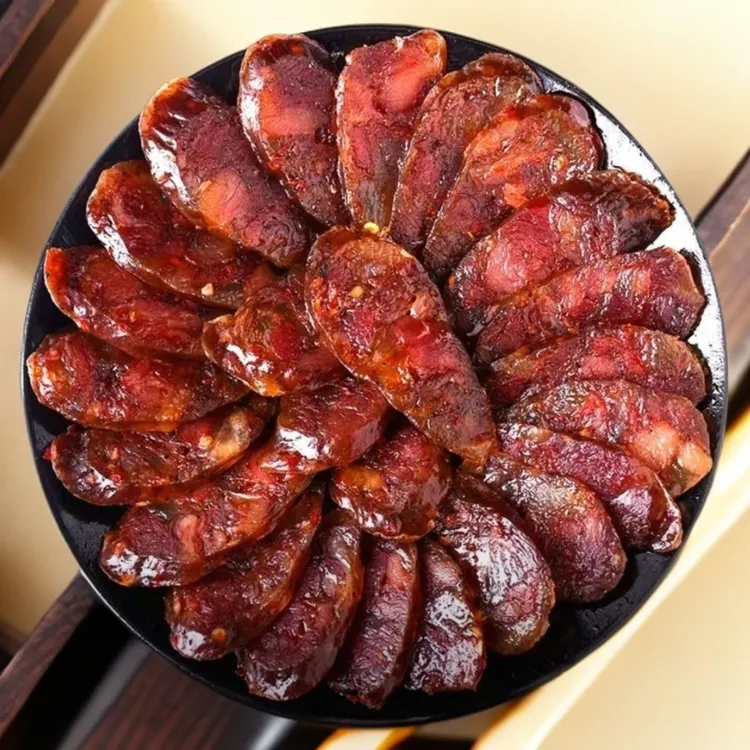 正宗四川特产烟熏麻辣香肠
