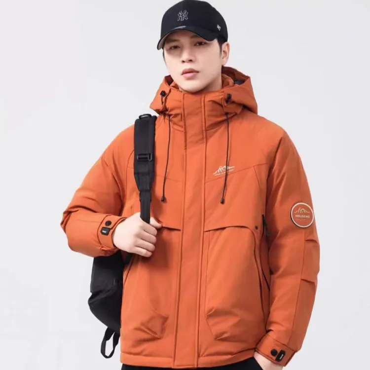 老谢DM1012【国标羽绒服-赤城红叶】冬款休闲保暖寒冬锁温百搭外套