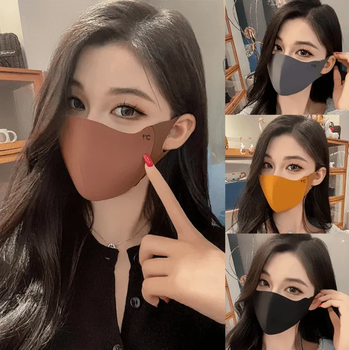 秋冬美拉德口罩户外骑行防风防寒保暖透气加厚立体面罩