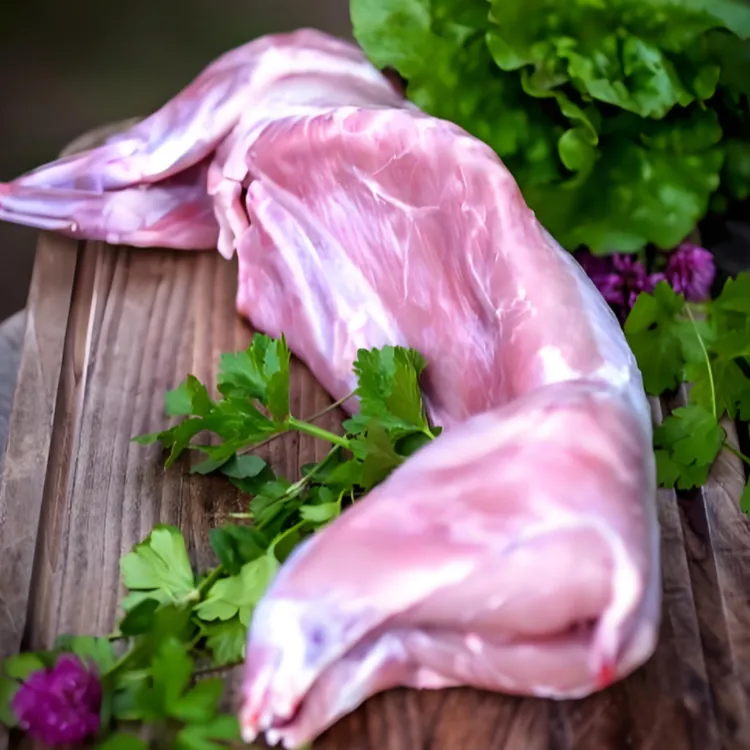 四川农家兔肉 生鲜烧烤食材当天屠宰新鲜整只 兔子肉