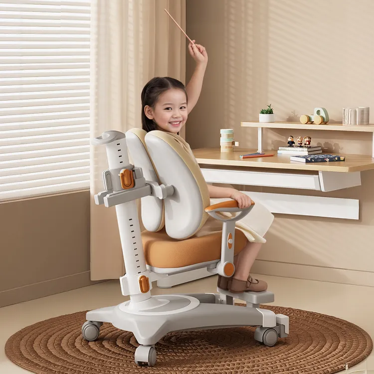 儿童学习椅可升降调节小学生家用作业正姿写字椅子书桌凳靠背座椅