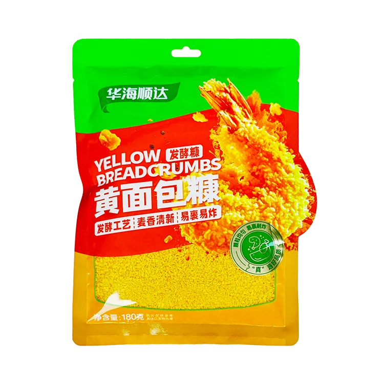 华海顺达黄面包糠180g袋装家用油炸香酥脆皮炸鸡南瓜饼裹粉面包屑