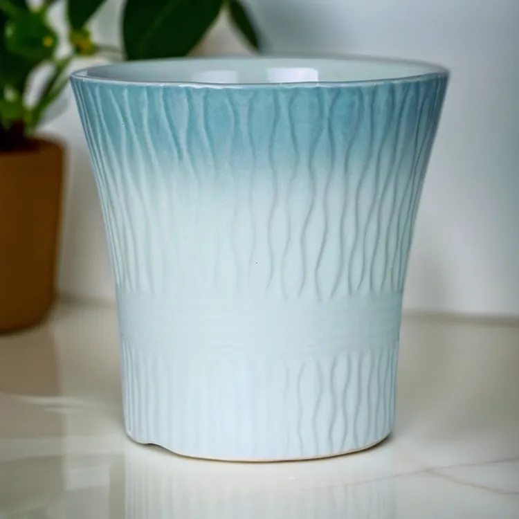 陶瓷大花盆北欧风简约盆栽发财树绿萝君子兰厂家直销清仓家用大号