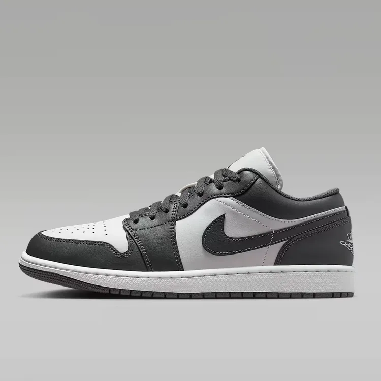 耐克/NIKE Air JORDAN 1 LOW AJ1灰白百搭男子板鞋 553558044 