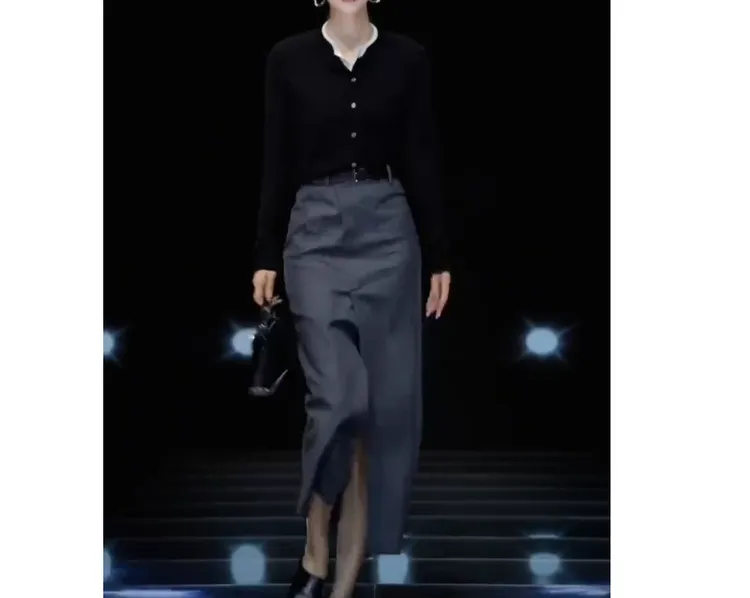 2025春季新款时尚女装网红气质爆款赫本风上衣裙子女XG