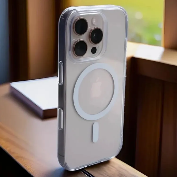 磁吸【16相机按键】适用苹果16promax手机壳iPhone15透明14Pro/13套