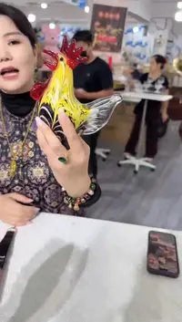 琉璃瑞直花瓶花器K-晚3