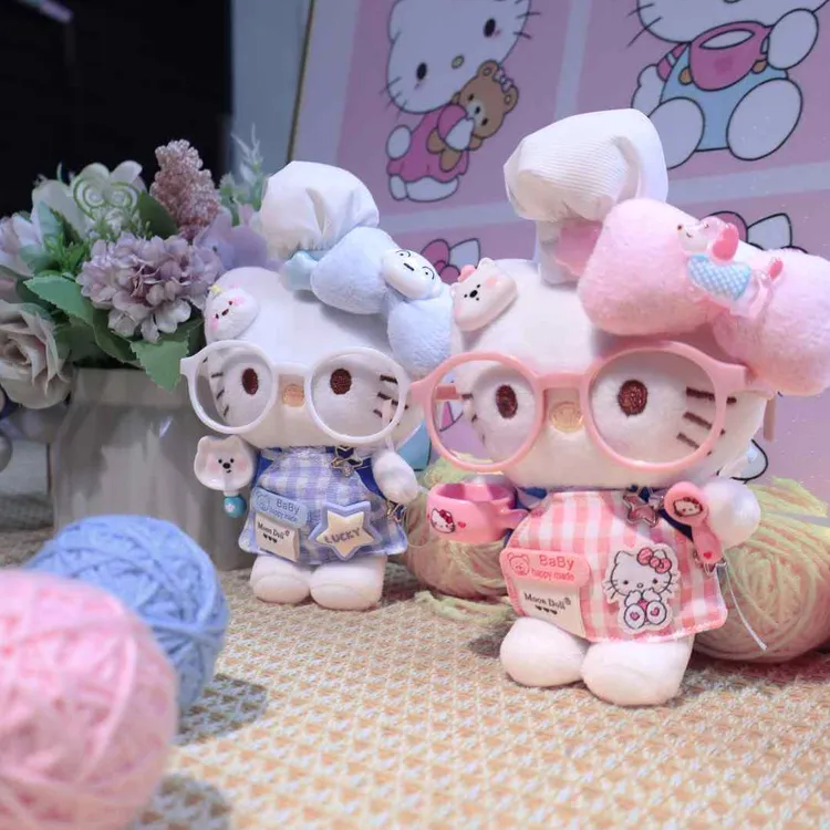 hellokitty挂件毛绒玩偶厨师烘培家公仔挂饰摆件钥匙扣女生礼物