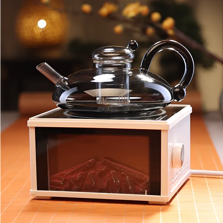 高硼硅耐热玻璃财鼠泡茶壶家用办公茶壶茶具电陶炉煮茶壶套装
