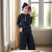 拼色连帽打底T恤百搭休闲