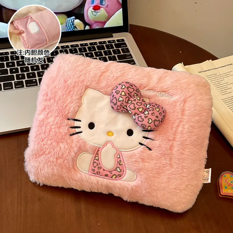 双插手凯蒂猫热水袋被窝防爆充电暖水袋送女生hellokitty暖宝宝