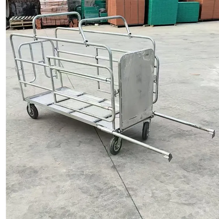 卖猪笼子猪场用抓猪装猪车育肥转运猪车拉猪车加厚材质转运车