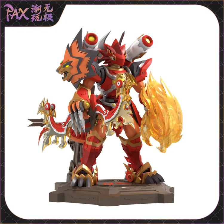 潮魔师官方 斗龙战士终极斗龙王S达力古形态 拼装可动模型 带特典