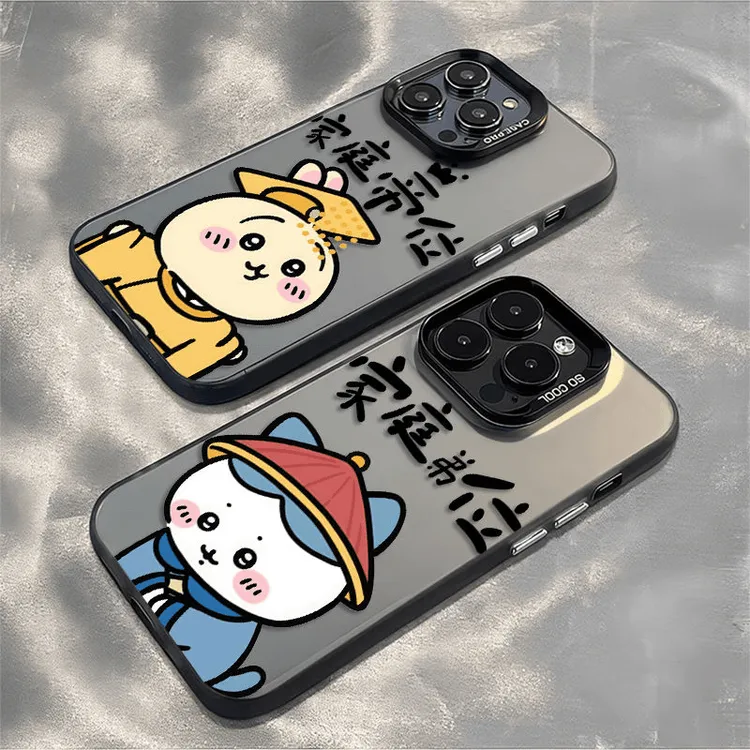 皇上乌萨奇小八情侣适用苹果16华为p80小米15vivo荣耀oppo手机壳