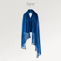 SIQIYOUNG【Maggie精选】雾里青-丝绒飘带马甲