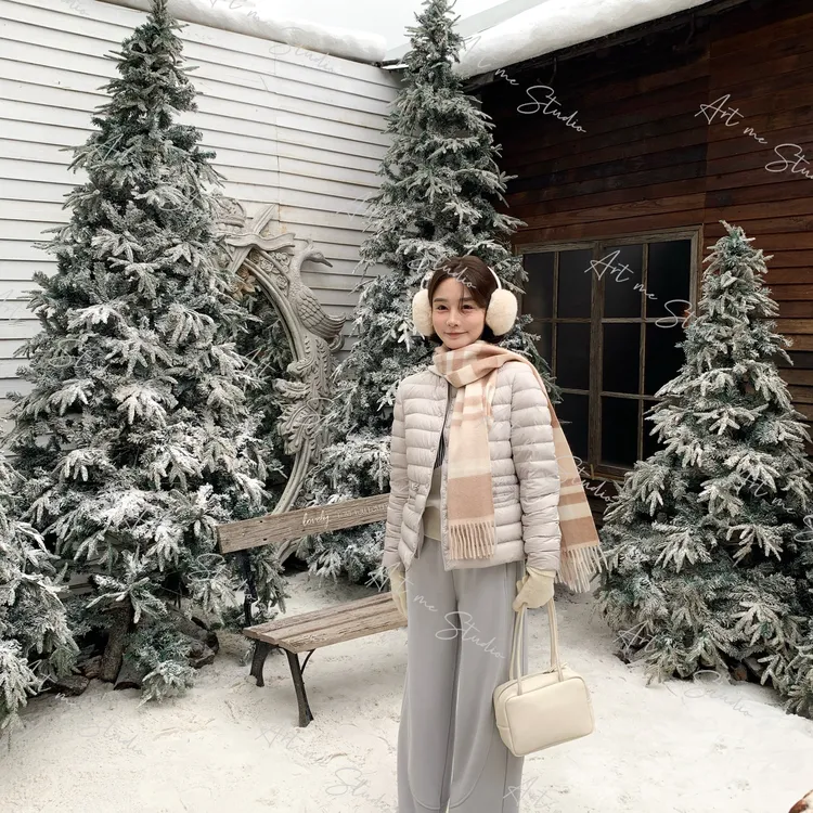 【ART ME】珍珠三星安心90白鸭绒羽绒内胆式两穿可溯源羽绒服wy27l1
