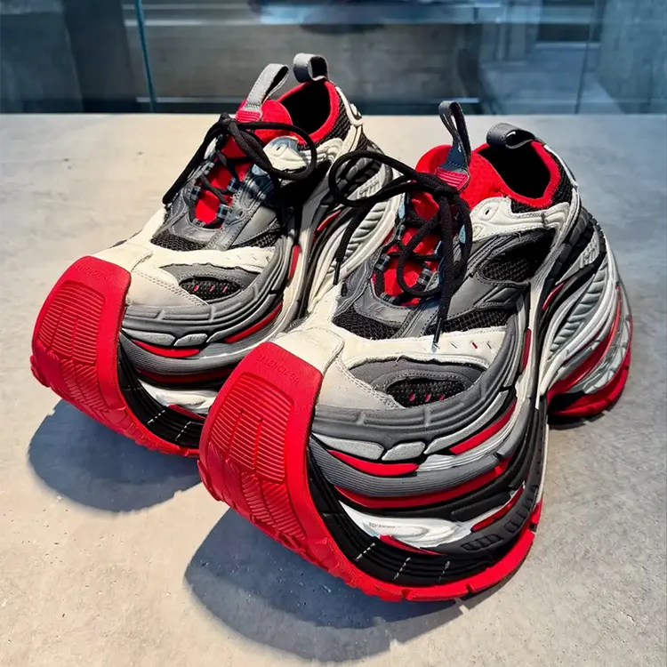 高质量~官方正品巴黎16xl老爹鞋超厚底2025新款透气莆田炸街男女