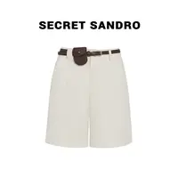 【品牌中裤】【多娜&Secret Sandro粉丝专享】短裤 K55213181N