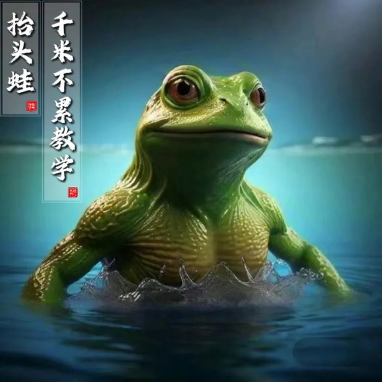 抬头蛙千米不累教学