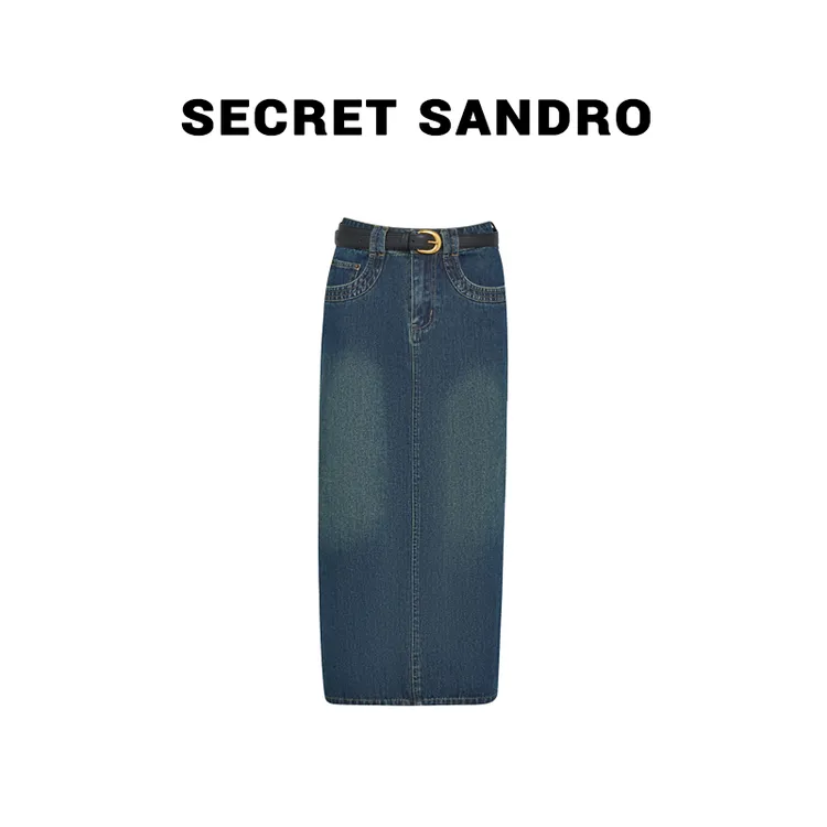 【Secret Sandro】 鸥小柒 腰裙 B25287008Q