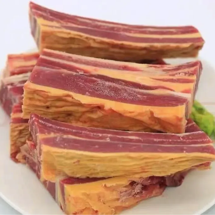 祁连草膘牦牛厚肉肋排现称