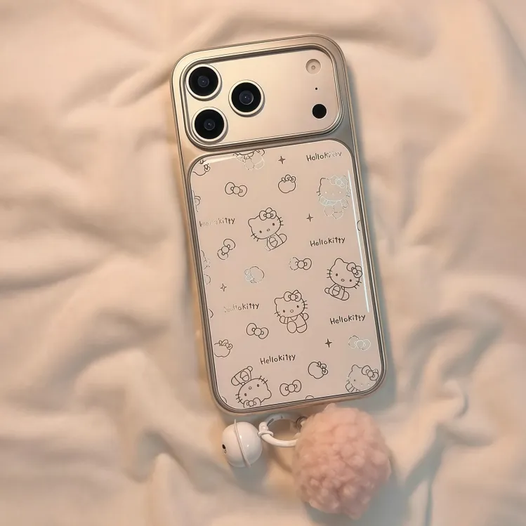 简约线条HelloKitty猫适用iPhone17ProMax手机壳苹果16新款15女13