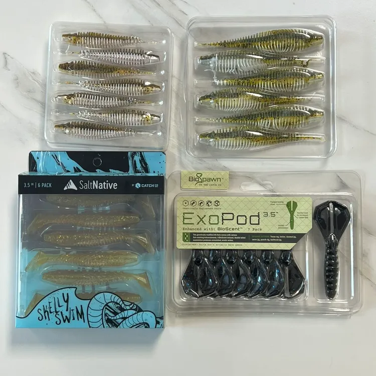  鲈鱼软饵-- 福利套装组合一