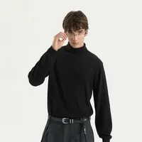 【昊沈专属】Stay the Night超细羊毛混纺高领合身针织毛衣打底长袖