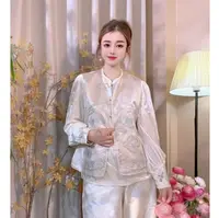 [琉璃]新中式国风提花马甲女款马夹背心无袖上衣重工刺绣坎肩秋季