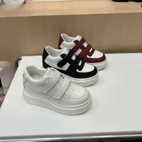 增高8cm小个子厚底内增高魔术贴休闲鞋女D835