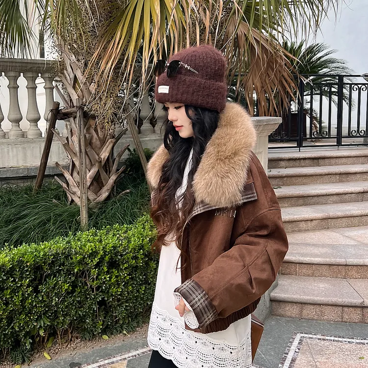 LA.Sheila“沪上千金”狐狸毛领90鹅绒皮草254-PC/1125-901