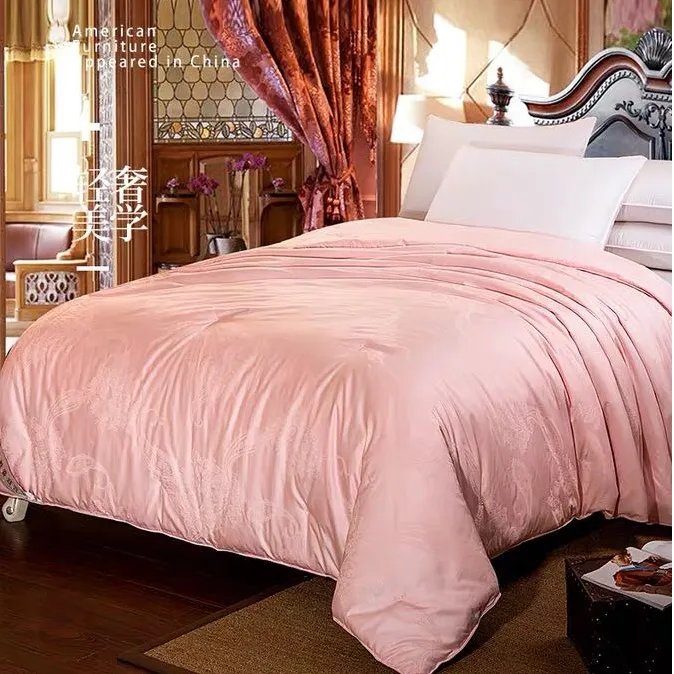 铭梵家纺高档精品手工蚕丝被冬被空调被双人被四季通用