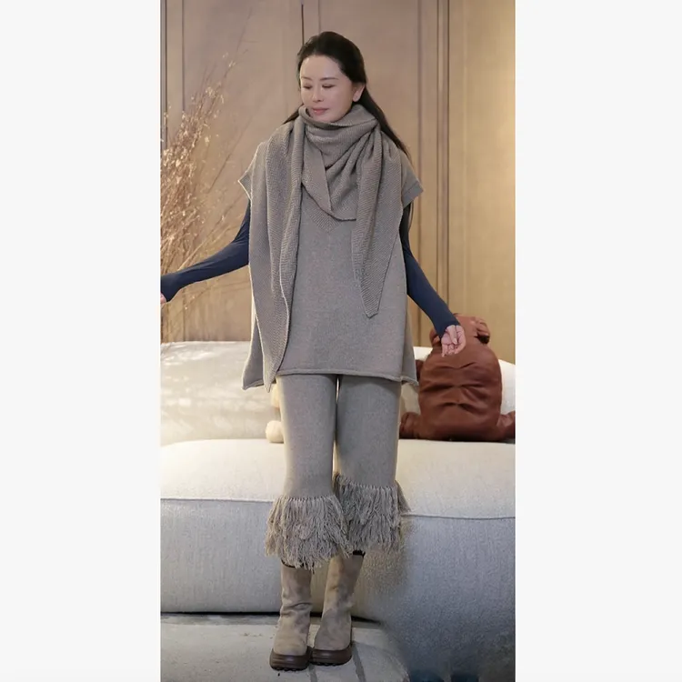 璇之恋·王璇【超美丽披肩】大地色·王璇原创设计