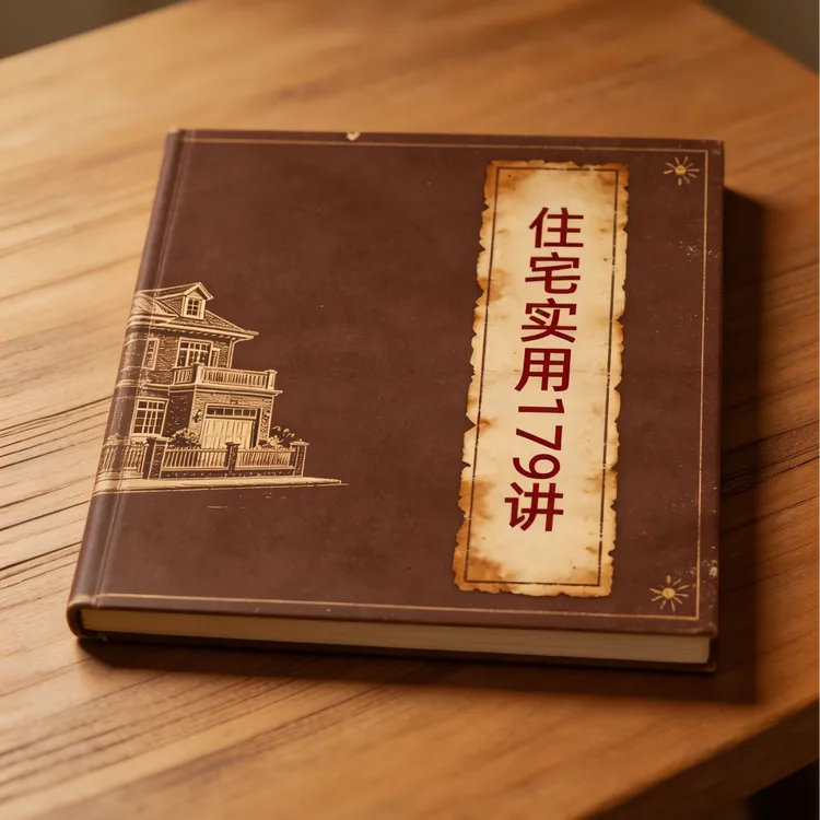 《住宅实用179讲》一本好书，国学经典