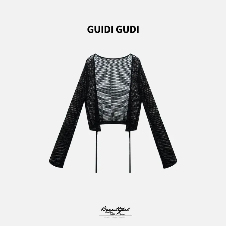 GUIDI GUDI【机关】气质休闲百搭时尚长袖外套