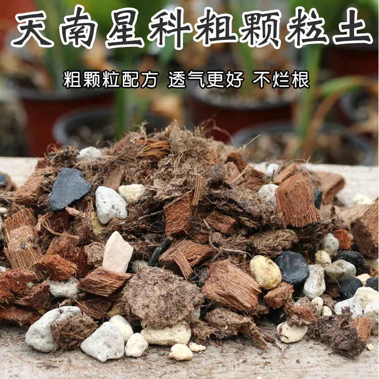 天南星科专用土七合一大颗粒配方适合龟背竹海芋龙鳞春羽花烛