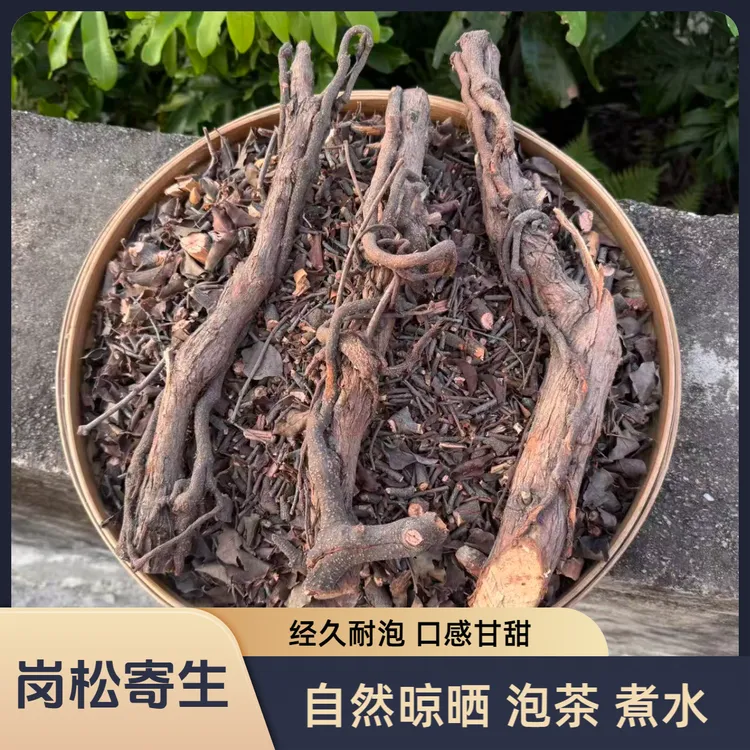 岗松寄生 自然晾晒 鸡儿松扫把枝寄生茶