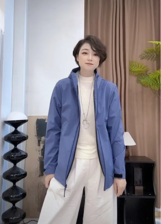 【U.M】川行女士一手长都市连帽风衣外套