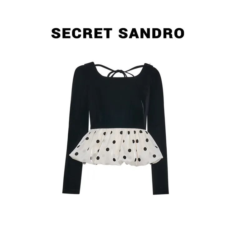 【赫本】Secret Sandro 楚楚 上衣 S25221011Q