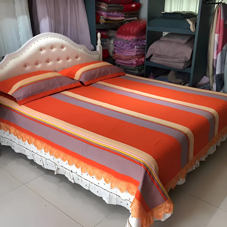 万花汇手工老粗布亲肤加厚款（心想事成四季通用）