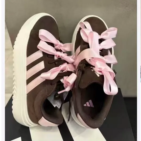 adidas/阿迪达斯女鞋GRAND COURT  网球厚底运动休闲板鞋KI5137