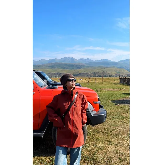 【开拓者】全压胶硬壳户外运动三防冲锋衣轻量登山服外套25306002