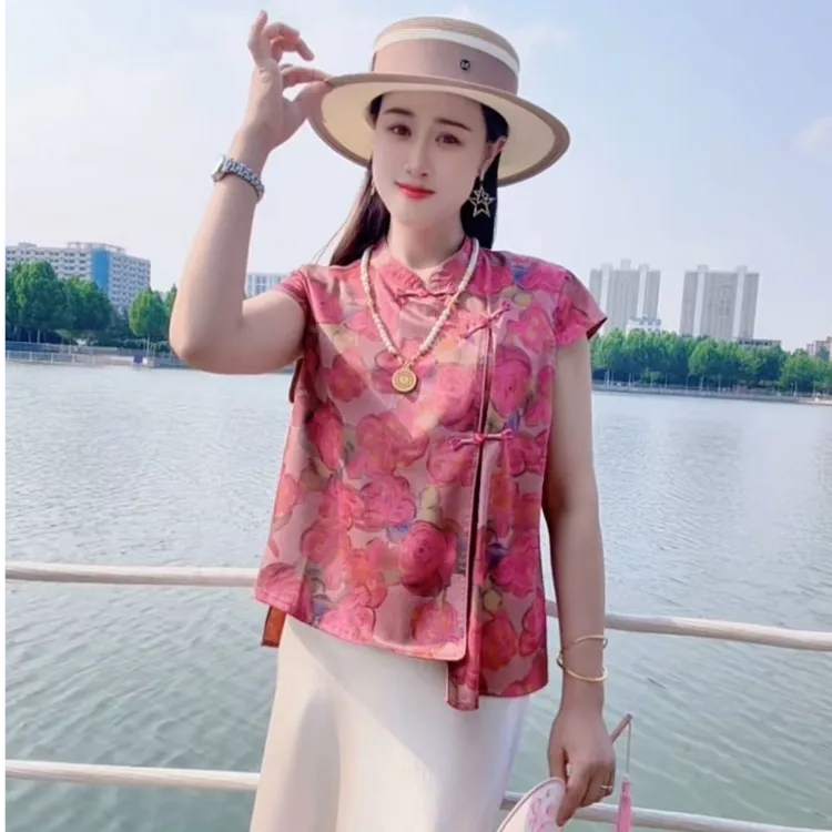 【福禄绘锦】传统中国风提花马甲四季通用马夹宽松气质中国风印花